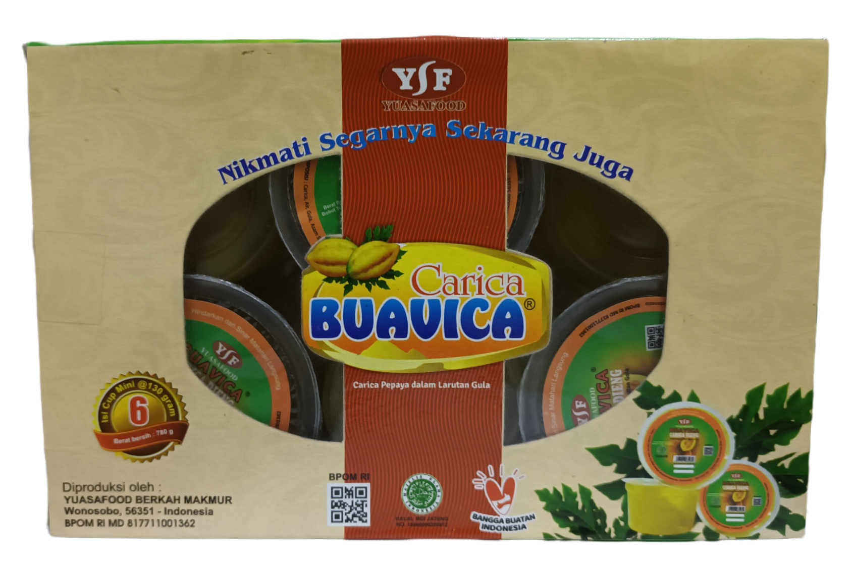 Carica Buavica Mini Cup isi 6 @130 g