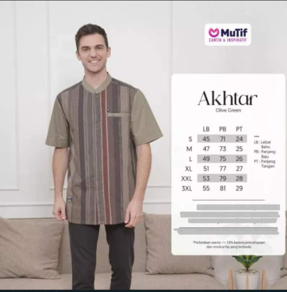 AKHTAR OLIVE GREEN
