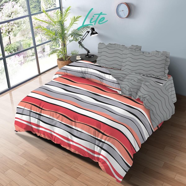Kintakun - Bed Cover Set Sprei Rumbai Lite Oriel Microtex T20 180 x 200 King