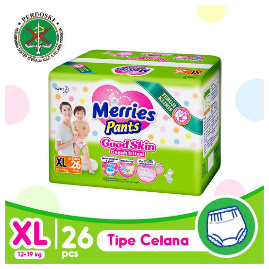 Pampers merries XL