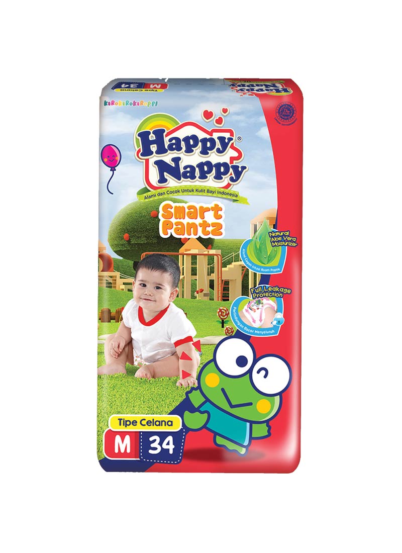 HAPPY NAPPY S PANTZ M 34