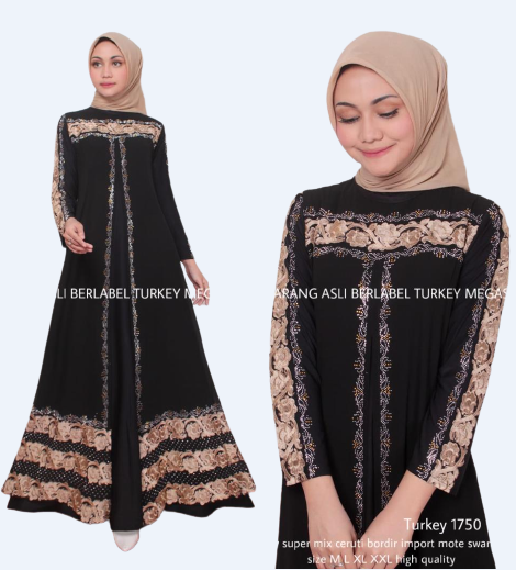 gamis turkey 1750