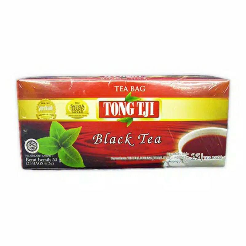 TONG TJI CELUP BLACK TEA 25S