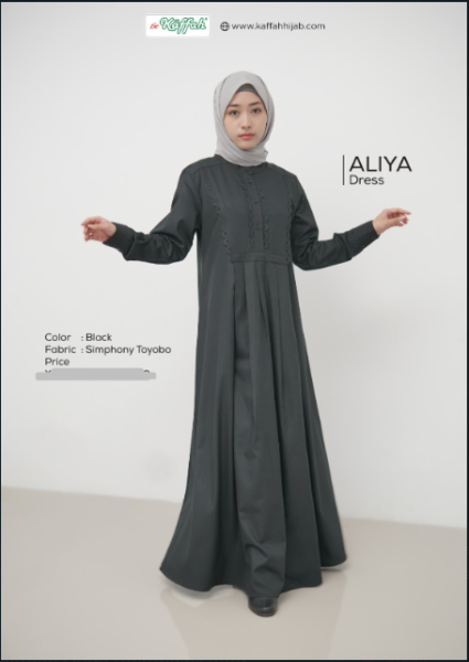ALIYA DRESS BLACK