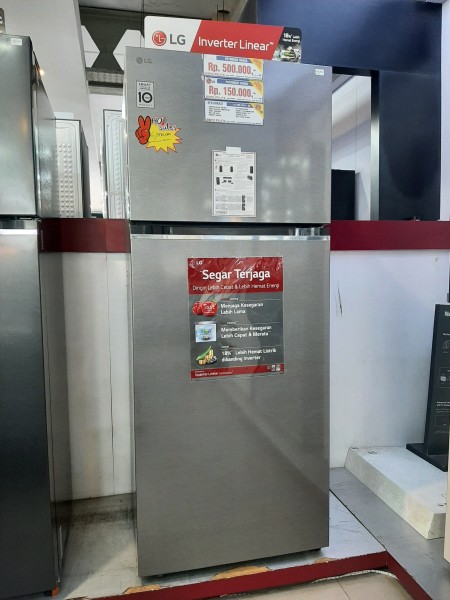 Kulkas LG 2 Pintu GNB 392 PQMB