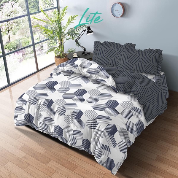 Kintakun - Bed Cover Set Sprei Rumbai Lite Devina Microtex T20 180 x 200 King
