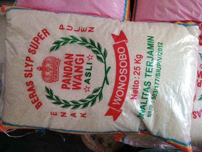 Beras pandan wangi