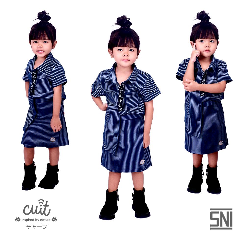Cuit atlas shirt toddler Kemeja anak perempuan