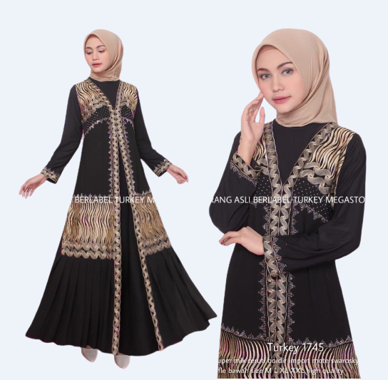 gamis turkey 1745