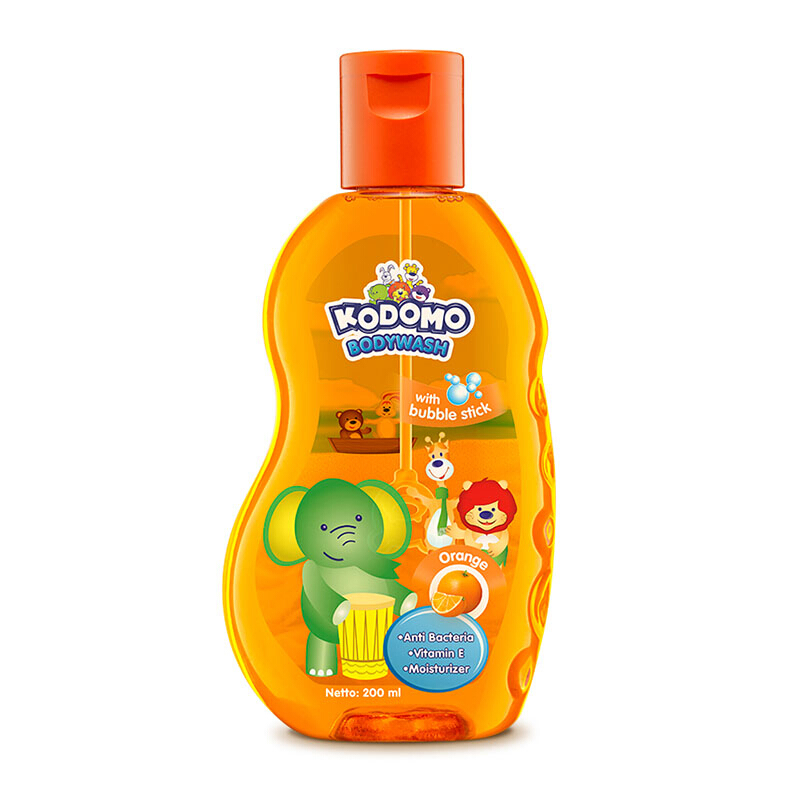 KODOMO SHP GEL ORANGE 200ML BTL