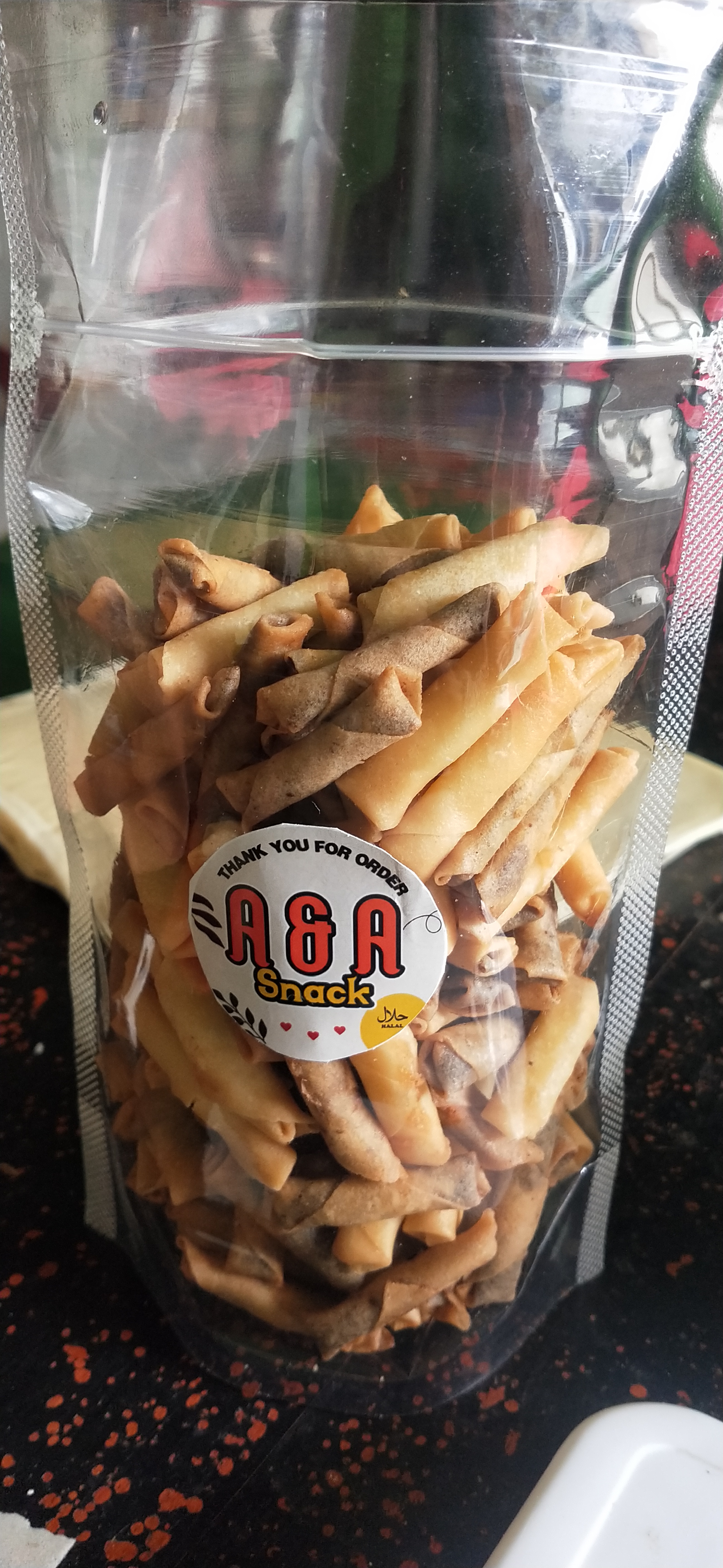Sumpia coklat dan keju