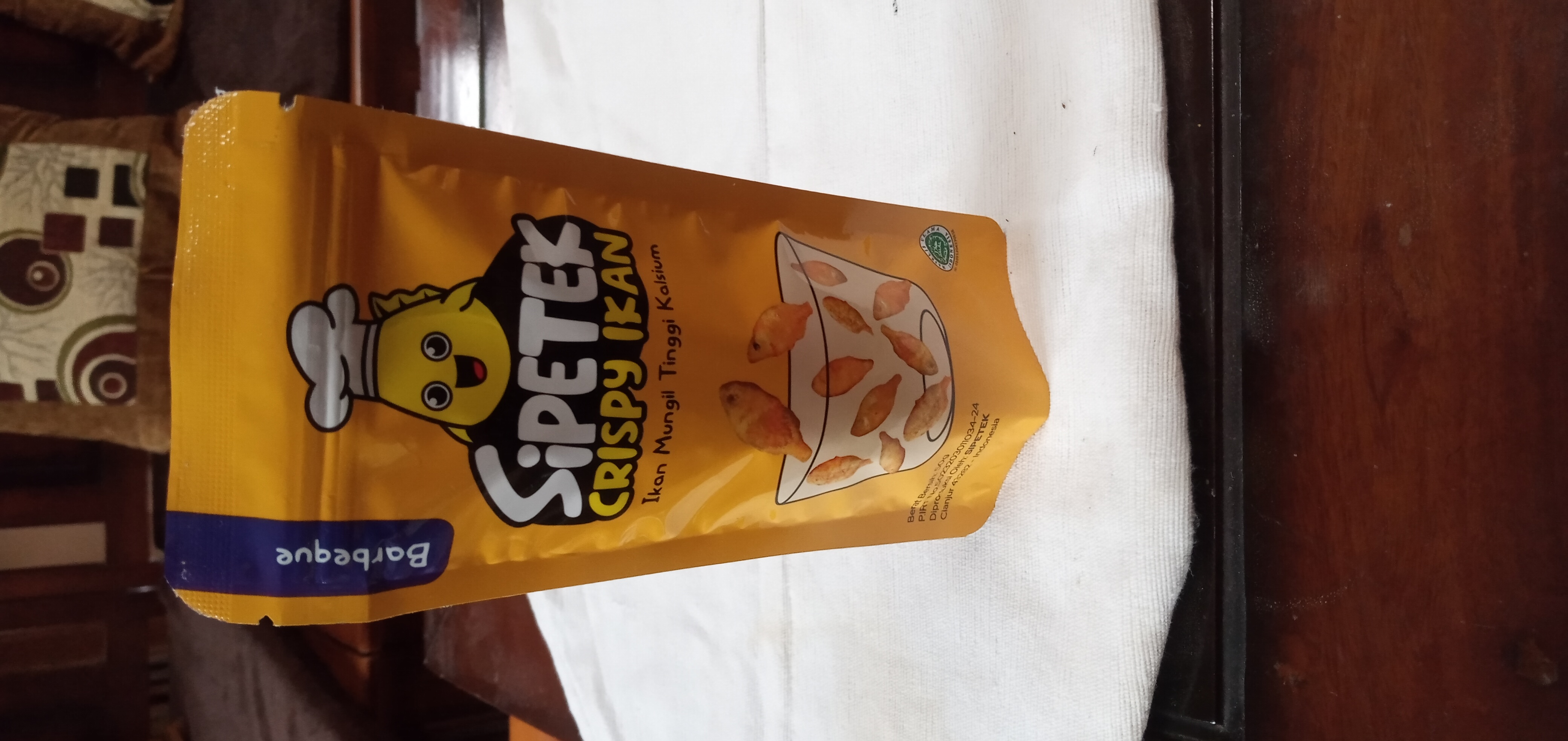 Sipetek ikan Krispy