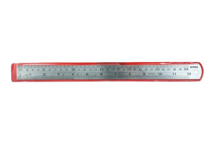 PENGGARIS BESI 30CM