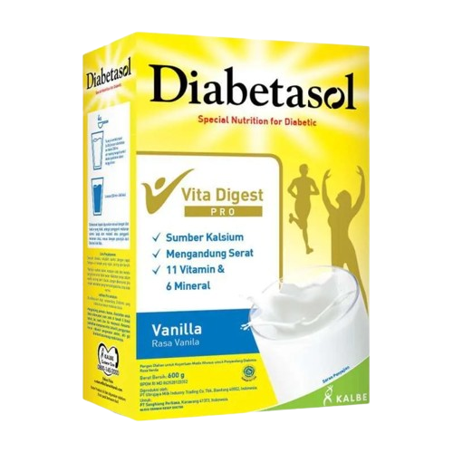 DIABETASOL VANLLA 600GR