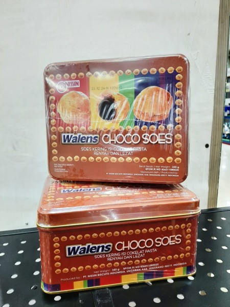 Nissin Wallens Choco Soes 350gr 