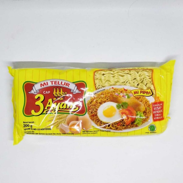 MIE TELOR CAP 3 AYAM KNG 200GR-MTK