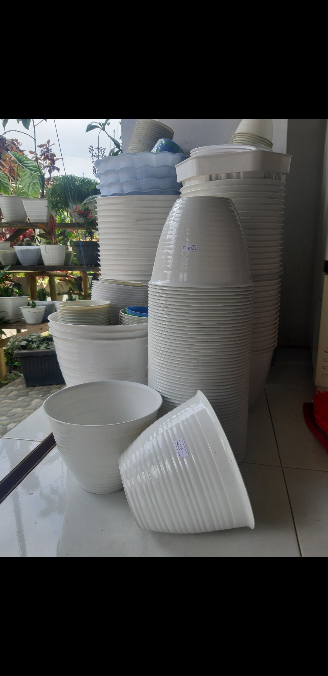 Pot  Plastik Bunga