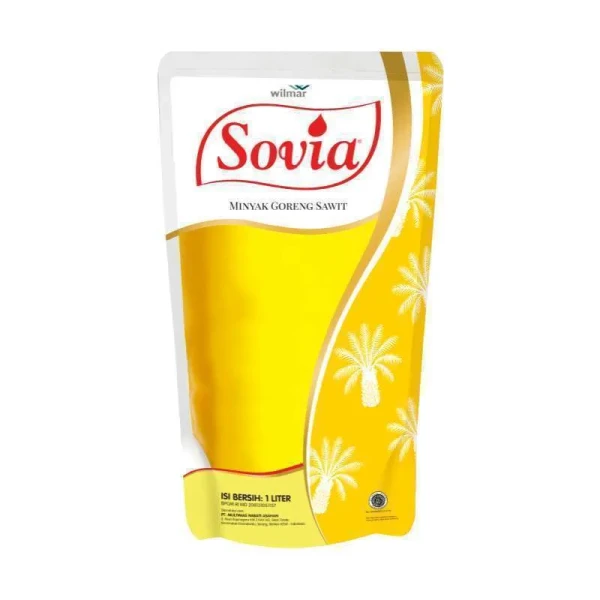 SOVIA MINYAK GORENG 1LT REFILL SATU KARTON