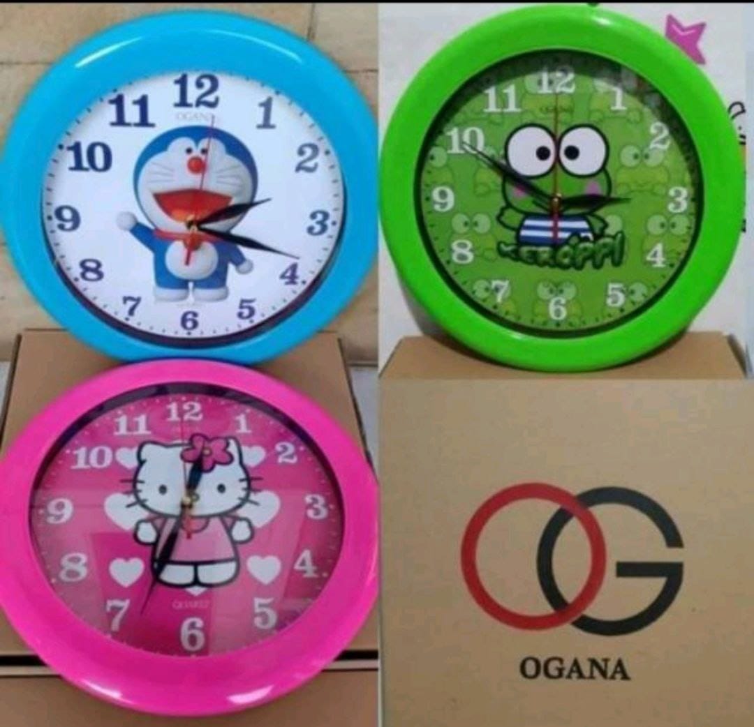 Jam dinding karakter