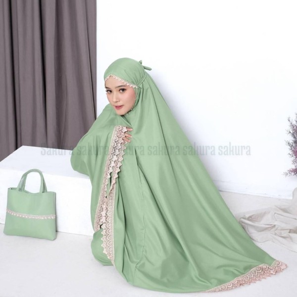 Paket mukena renda (5 pcs)