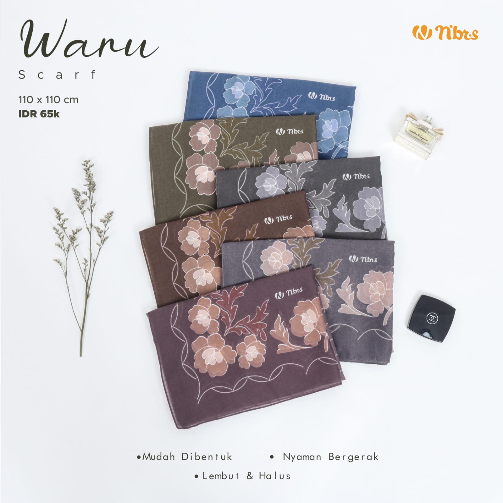 scraft hijab waru
