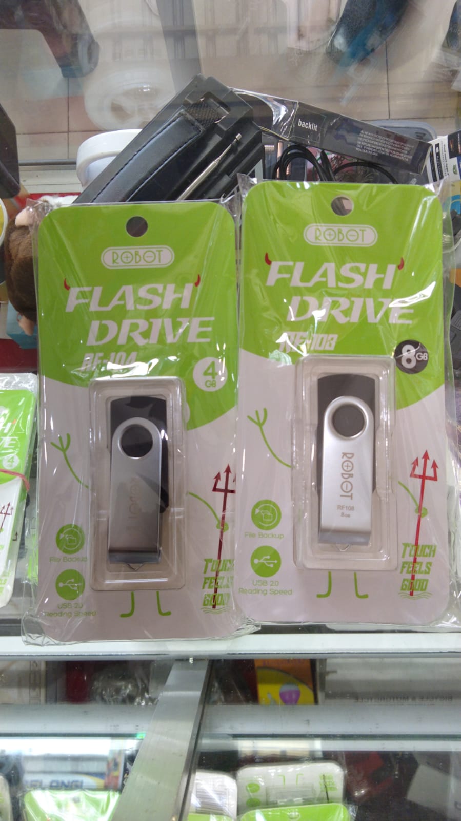 Flash disc robot