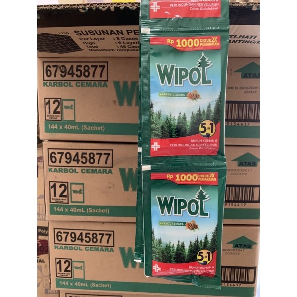 WIPOL KARBOL CEMARA SCH 36 ML 1 DUS