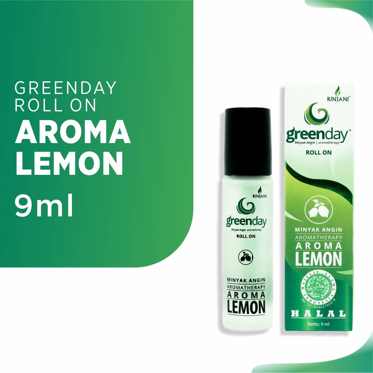 RINJANI - Greenday Minyak Aromatherapy 9ml Lemon