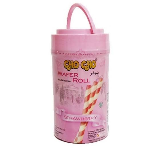 CHO CHO WAFER ROLL STRAWBERRY
