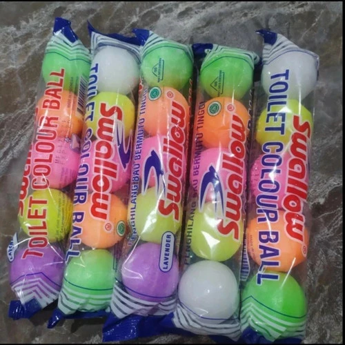 SWALLOW TOILET BALL COLOUR ISI 5