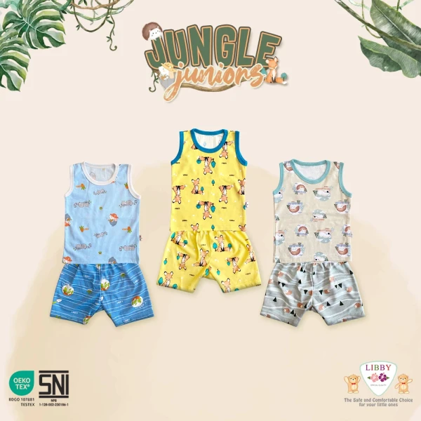 Setelan velvet dan Libby kutung M L XL XXL