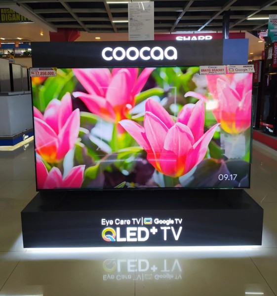 LED TV COOCAA Y72. GOOGLE TV 75inch