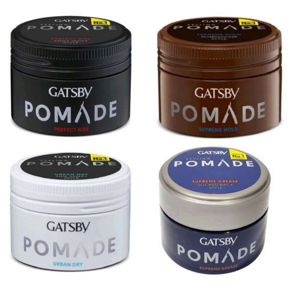 GATSBY STYLING POMADE | GATSBY HAIR STYLING POMADE | GATSBY POMADE | MINYAK RAMBUT GATSBY