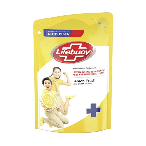 LIFEBUOY BW LEMON 400ML REF