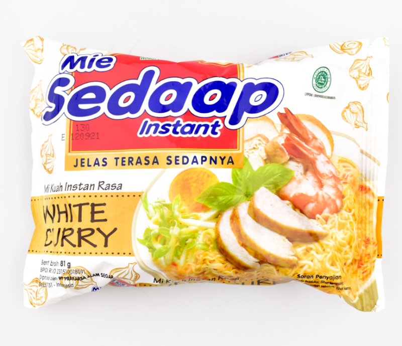 MIE SEDAAP KUAH WHITE CURRY 81GR