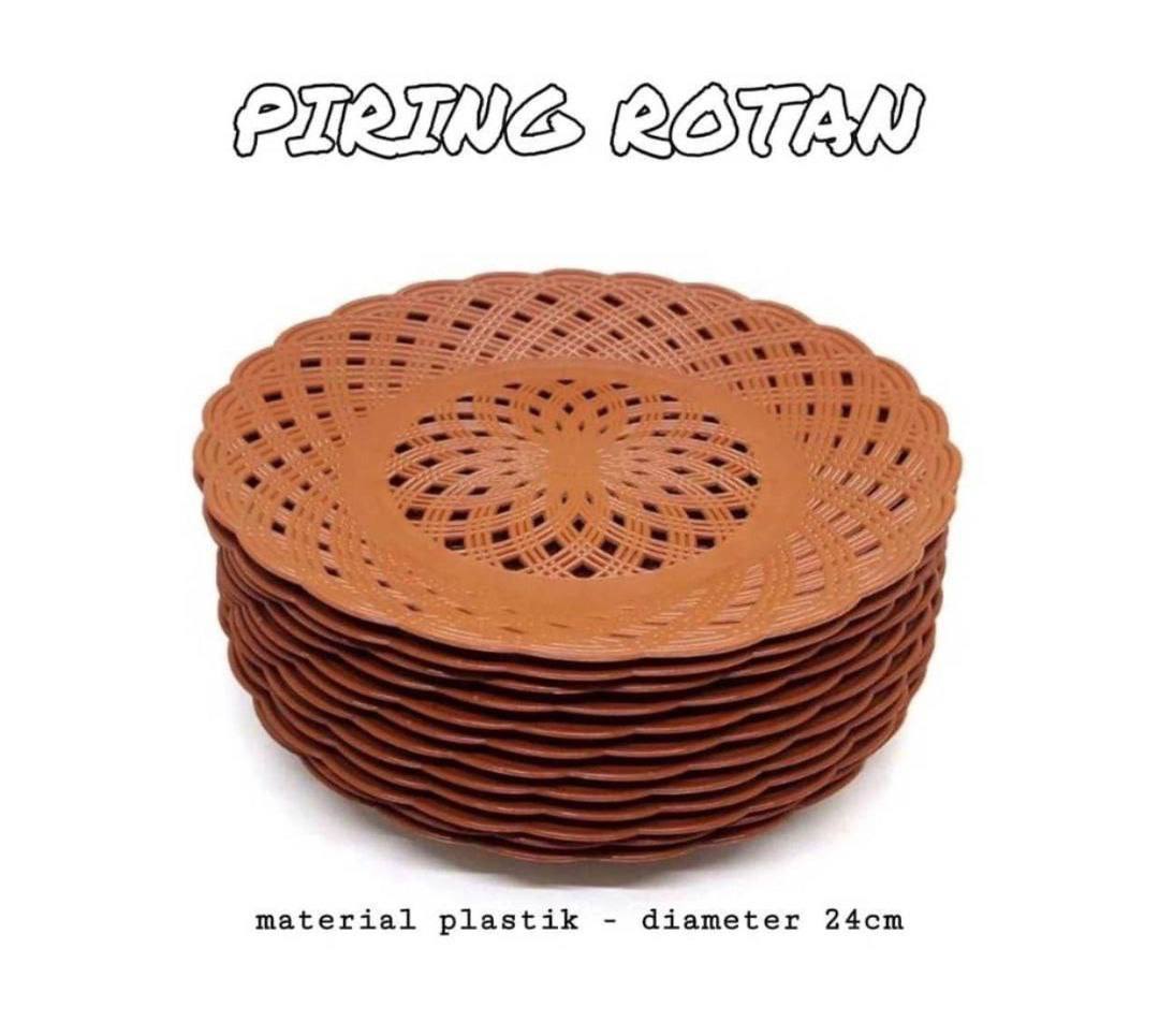 Piring rotan