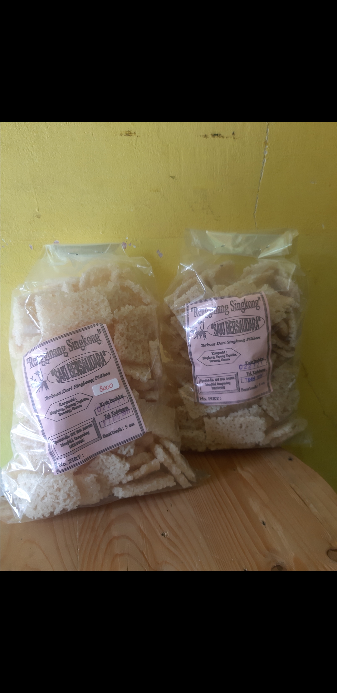 Rengginang Singkong