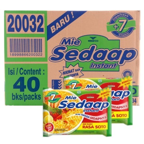 MIE SEDAAP KUAH SOTO 75GR