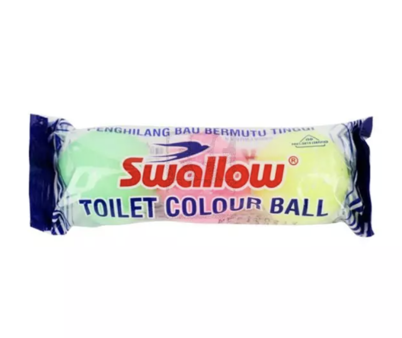 SWALLOW TOILET BALL COLOUR ISI 3