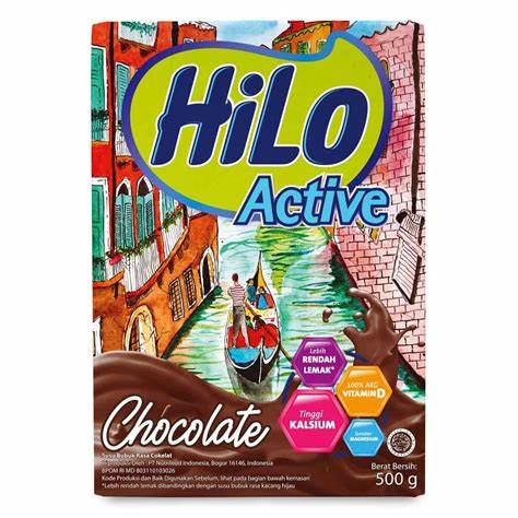 HILO ACTIVE CHOCOLATE 500GR
