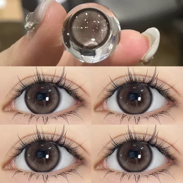 Softlens pog Pearl grey 14,0