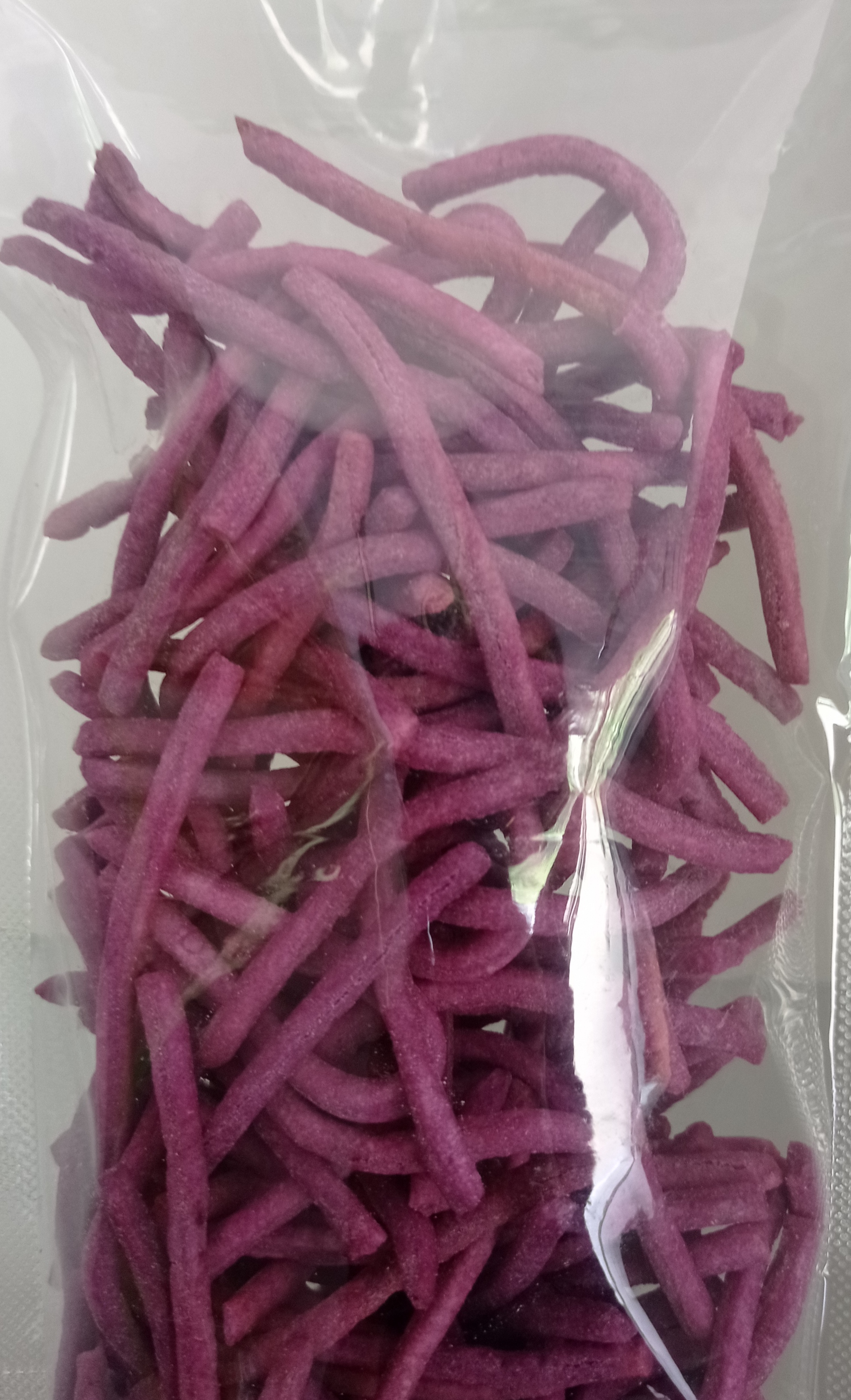 Kripik ketela ungu