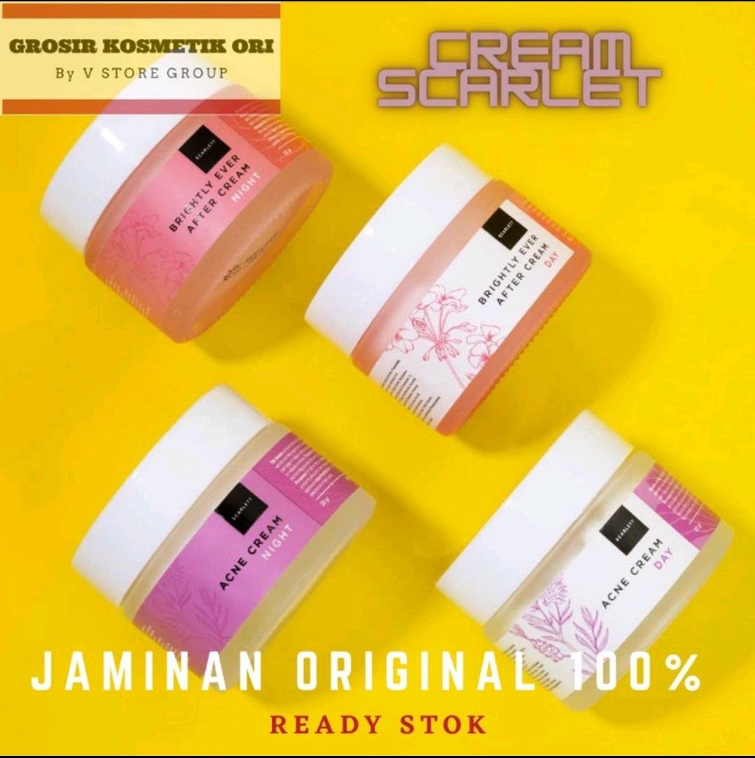 Cream scarlet