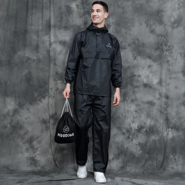 HOODJAS / KANGAROO RAINCOAT / Jas Hujan Kangguru / Anti Bocor / Jas Hujan Saku Kangguru /
