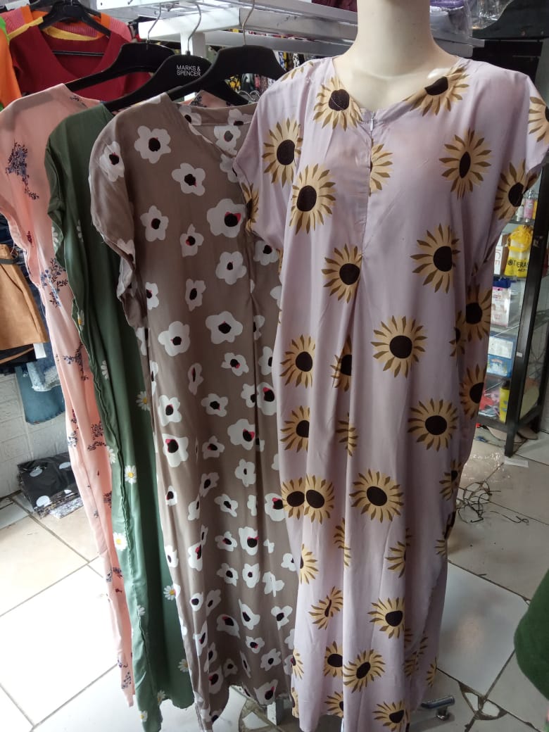 Daster rayon bunga