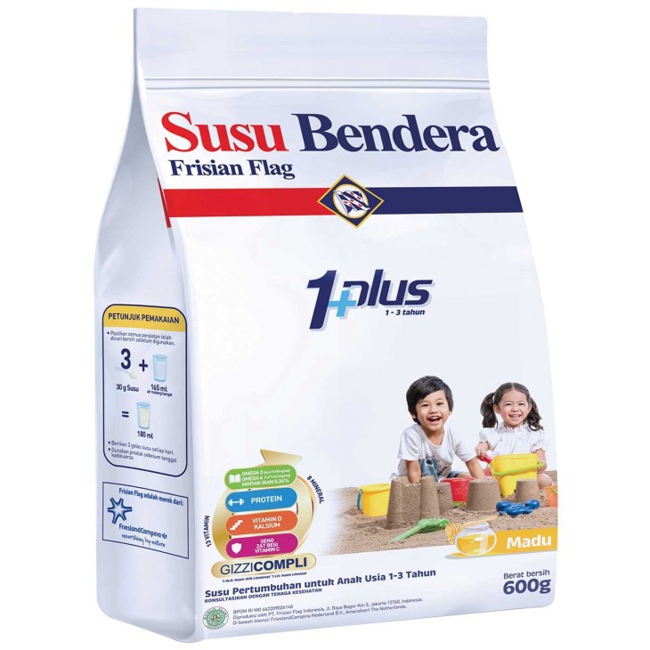 BENDERA FF 1+ MADU 600GR POUCH