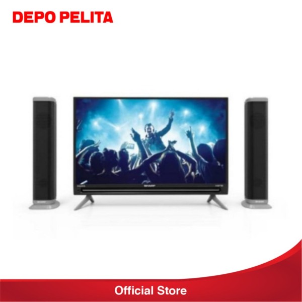 Sharp LED TV 32" SHARP AQUOS 2T-C32BD1i-TG TOWER SPEAKER