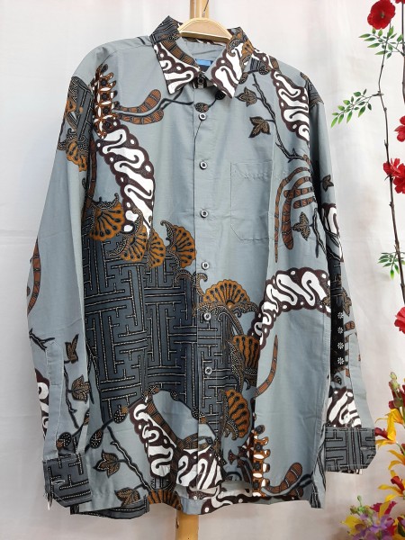 MOGA Hem Batik Lengan Panjang 16190039