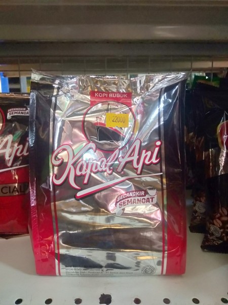 kopi bubuk kapal api