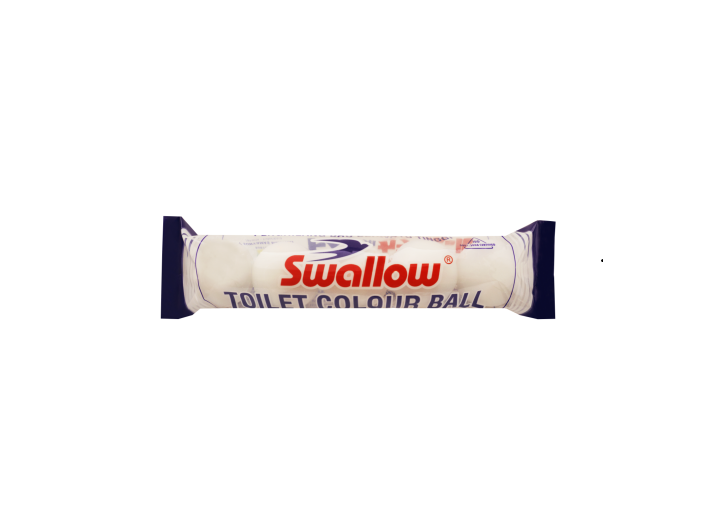 SWALLOW TOILET BALL WHITE ISI 5